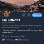 image for Paul Bettany loved Mark’s TBT picture that much.