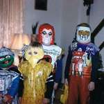 image for Sweating and struggling to breathe properly in our cheap K-Mart vinyl costumes on Halloween night, 1985