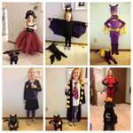 image for 6 years of daughter & cat Halloween costumes