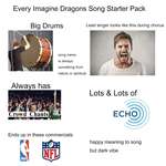 image for Every Imagine Dragons Song Starterpack