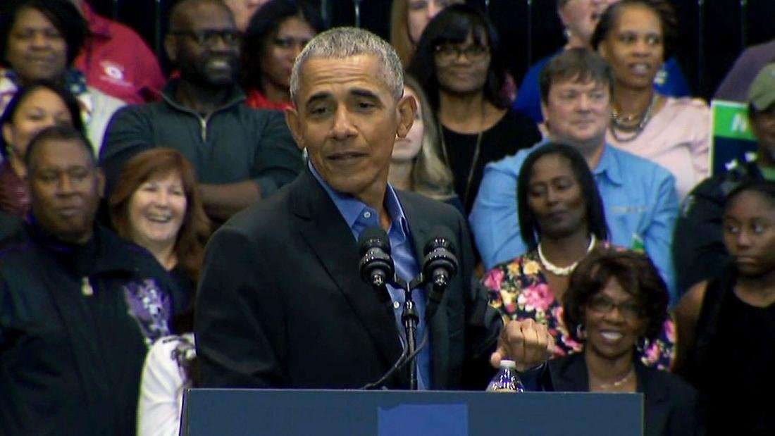 image for Obama says Republicans have 'racked up enough indictments to field a football team'