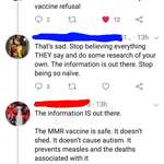 image for "Do some research of your own" says the anti-vaxxer