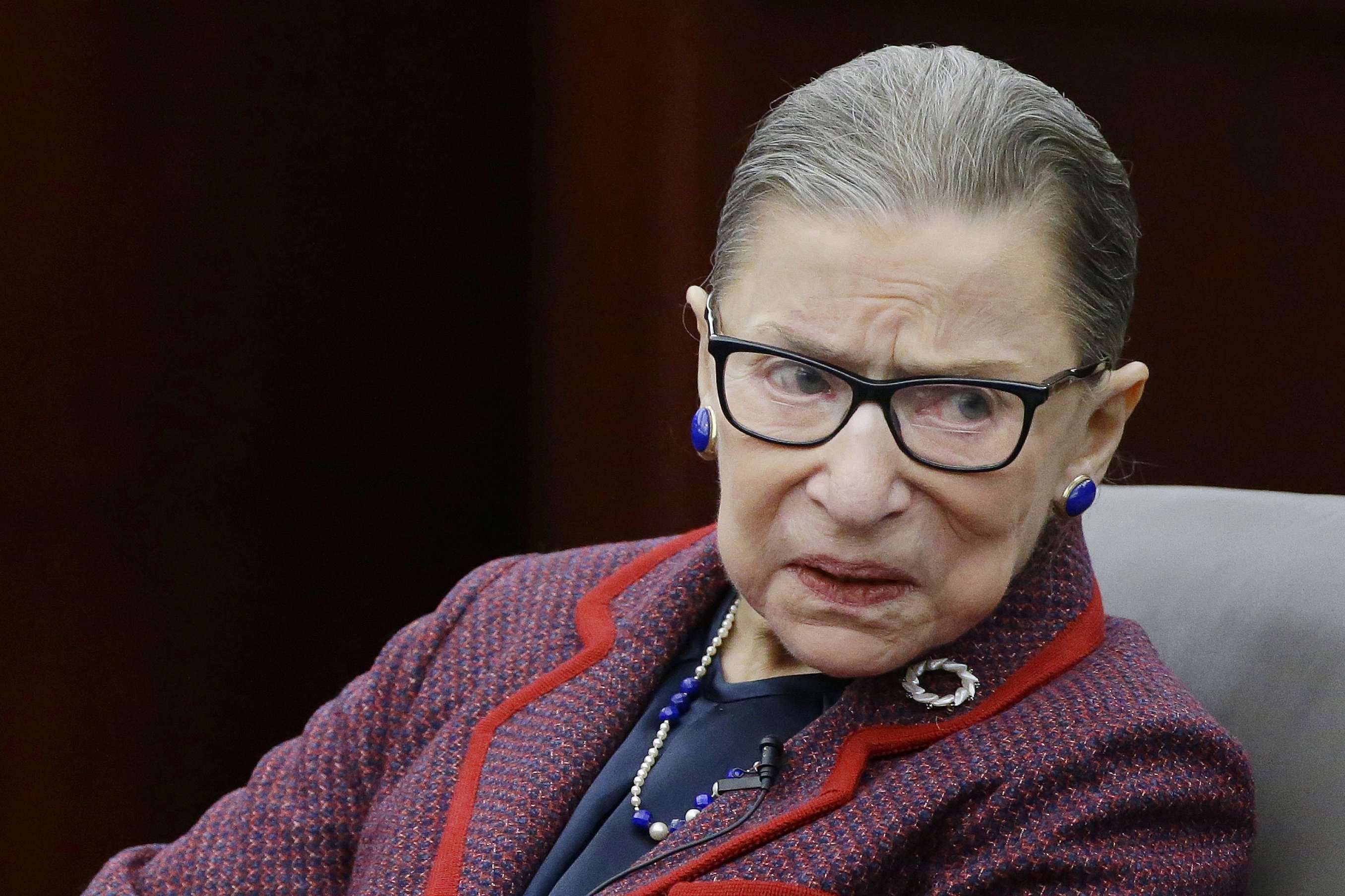 image for The Latest: Ginsburg, 85, back to work at Supreme Court