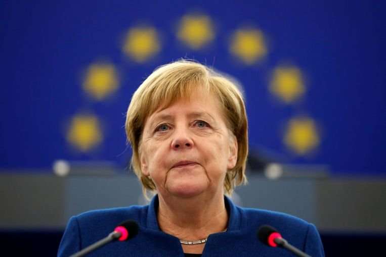 image for Germany's Angela Merkel calls for a European Union military