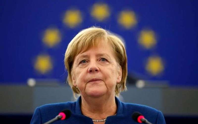 image for Germany's Angela Merkel calls for a European Union military
