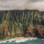 image for Jurassic Park looking extra moody. Kauai, HI. [OC][2828x3535] Instagram: @kyle.fredrickson
