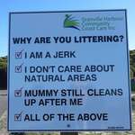 image for Why are you littering?