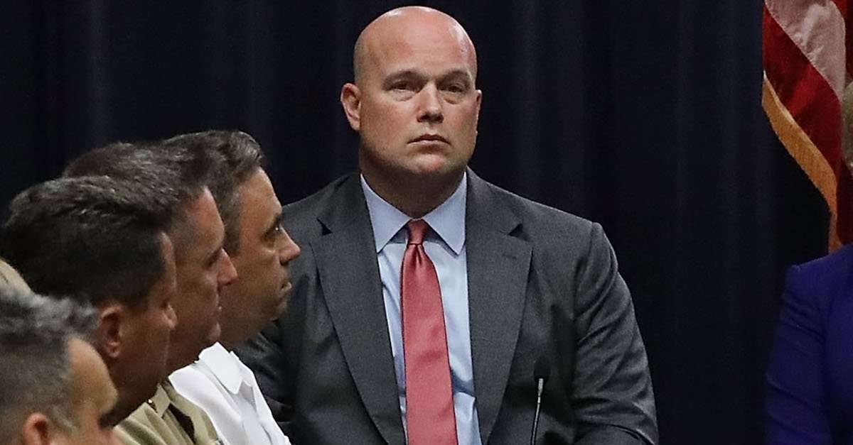 image for Where's Matthew Whitaker's Financial Disclosure Form?