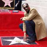 image for Snoop Dogg received his Hollywood Walk of Fame star today.
