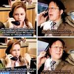 image for Pam and Dwight have the best office friendship
