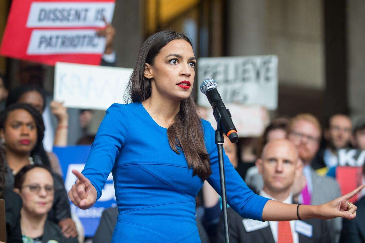 image for Alexandria Ocasio-Cortez Hits Back at Fox News: ‘The Same Folks Who Bow to Trump Are Clutching Their Pearls’