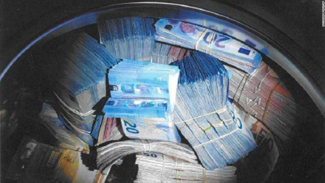 image for Man suspected of money laundering after $400,000 found in washing machine