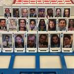 image for My Secret Santa made me The Office version of Guess Who for me!