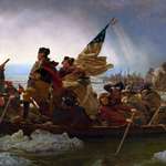 image for brits are asleep, upvote to help washington cross the delaware river and take them by surprise