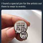 image for Special pins for all those who deal with choosing beggars