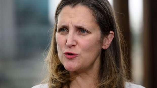 image for Canada led joint G7 statement condemning Russian aggression in Ukraine: Freeland