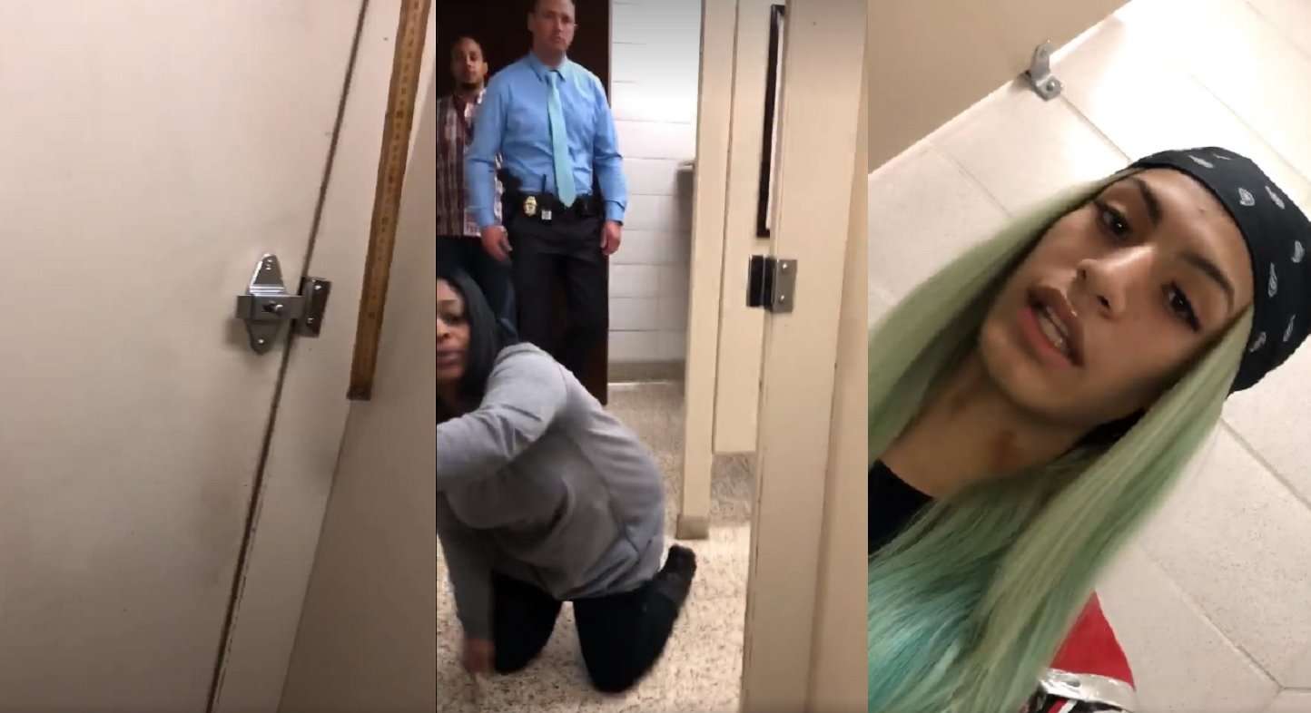image for Horrifying video shows trans girl ‘harassed by school staff’ in bathroom