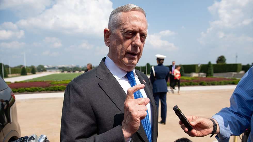 image for Mattis: Russia tried to interfere in 2018 midterms
