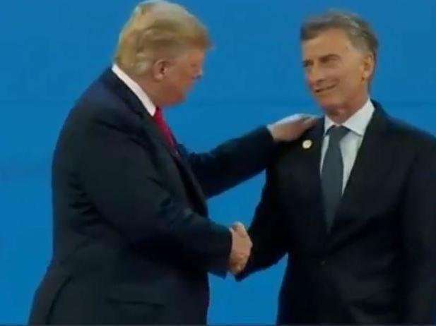 image for Trump overheard saying 'get me out of here' as he suddenly walks off stage at G20 summit