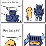 image for Oof ouch, owie My armor!