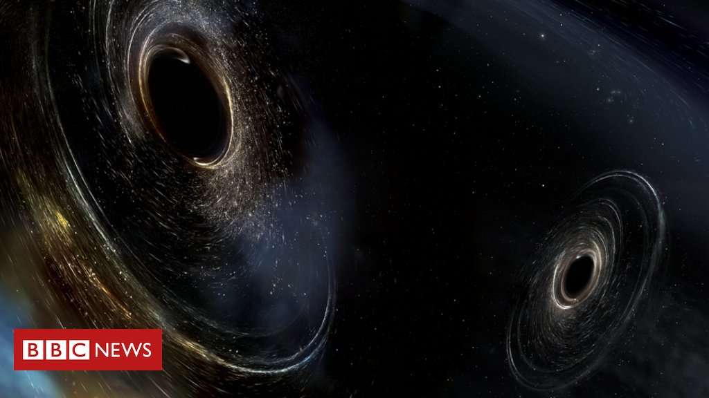 image for Gravitational waves: Monster black hole merger detected