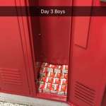 image for Filling A Locker With EMPTY Juice Cartons: Day 3