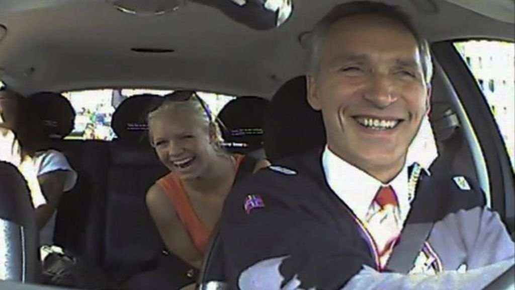 image for Norway PM Jens Stoltenberg works as secret taxi driver