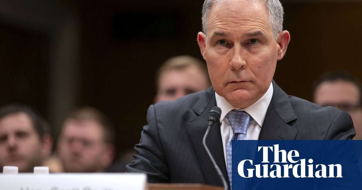 image for Ex-EPA chief Scott Pruitt used personal email for government work