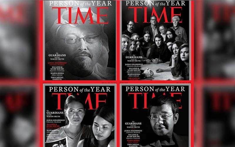 image for TIME Person of the Year 2018: 'The Guardians and the War on Truth'