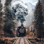 image for Silverton train is a piece of art