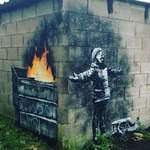 image for The new Banksy piece, Port Talbolt UK