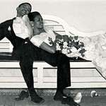 image for The Obamas on their wedding day.