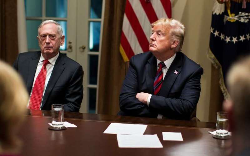 image for Trump, Angry Over Mattis’s Rebuke, Removes Him 2 Months Early