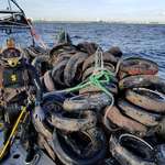 image for 225,718 tires removed from Osborne Reef off the coast of Florida. I couldn't be more proud of my company!