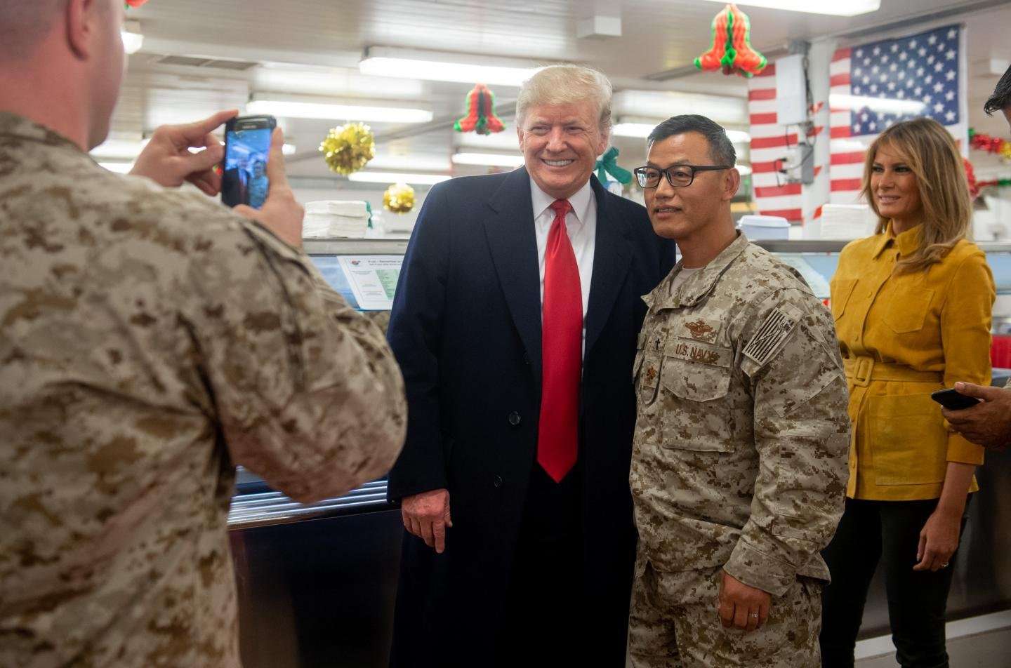 image for Donald Trump Twitter Account Video Reveals Covert U.S. Navy SEAL Deployment During Iraq Visit
