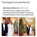 image for Who needs kids on Christmas. Not the Trumps!