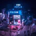 image for A photo I took walking around at night in Tokyo