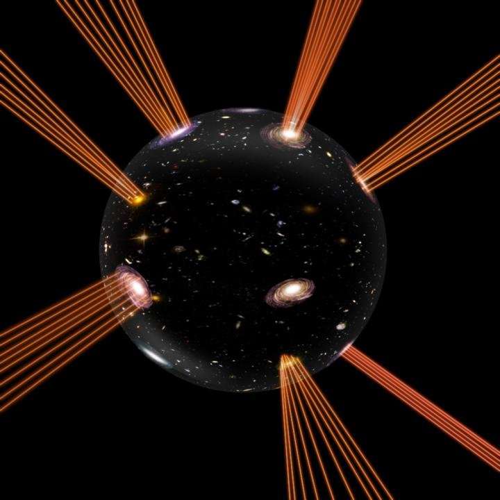 image for Our universe: An expanding bubble in an extra dimension