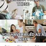image for Apparently this makes you fail as a wife!