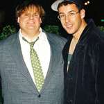 image for Chris Farley and some guy in 1993