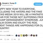 image for Donald wishes everyone a happy new year! JUST CALM DOWN AND ENJOY THE RIDE!