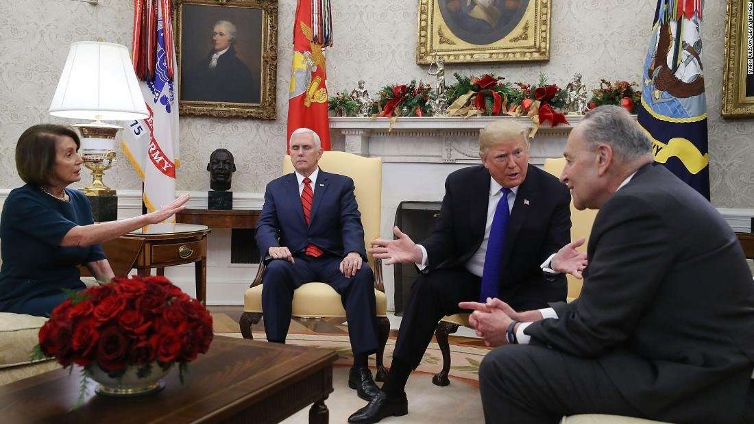 image for Source: Trump tells Schumer he can't accept Dems' offer because he'd 'look foolish'
