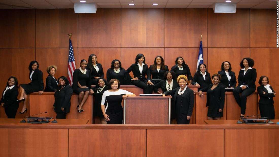 image for One Texas county just swore in 17 black female judges