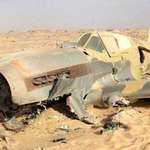 image for WW2 plane found in the Sahara desert, almost perfectly preserved after over 70 years. Evidence of makeshift camp suggests pilot survived the initial crash.