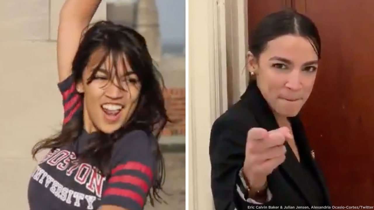 image for Alexandria Ocasio-Cortez, criticized for college dance video, responds with more dancing