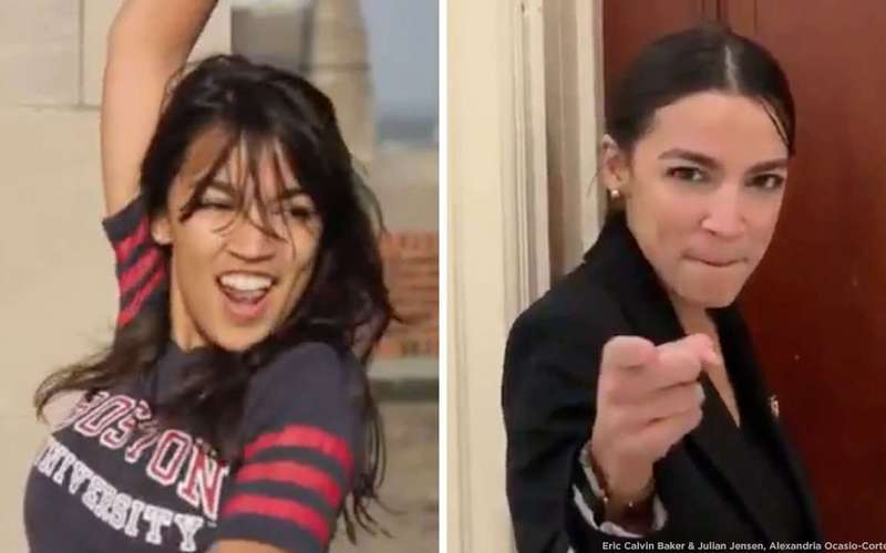image for Alexandria Ocasio-Cortez, criticized for college dance video, responds with more dancing