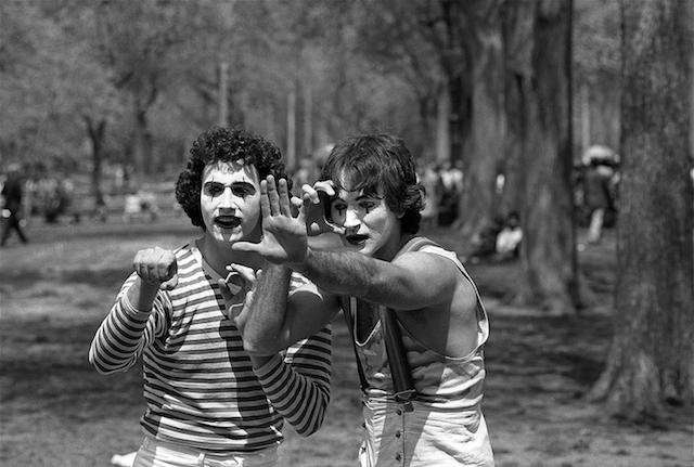 image for Photographer Photographs Two Mimes in 1974, Only Realizes 35 Years Later that One Was Robin Williams