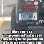 image for To be anti-government