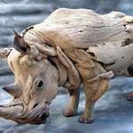 image for Wooden rhinoceros