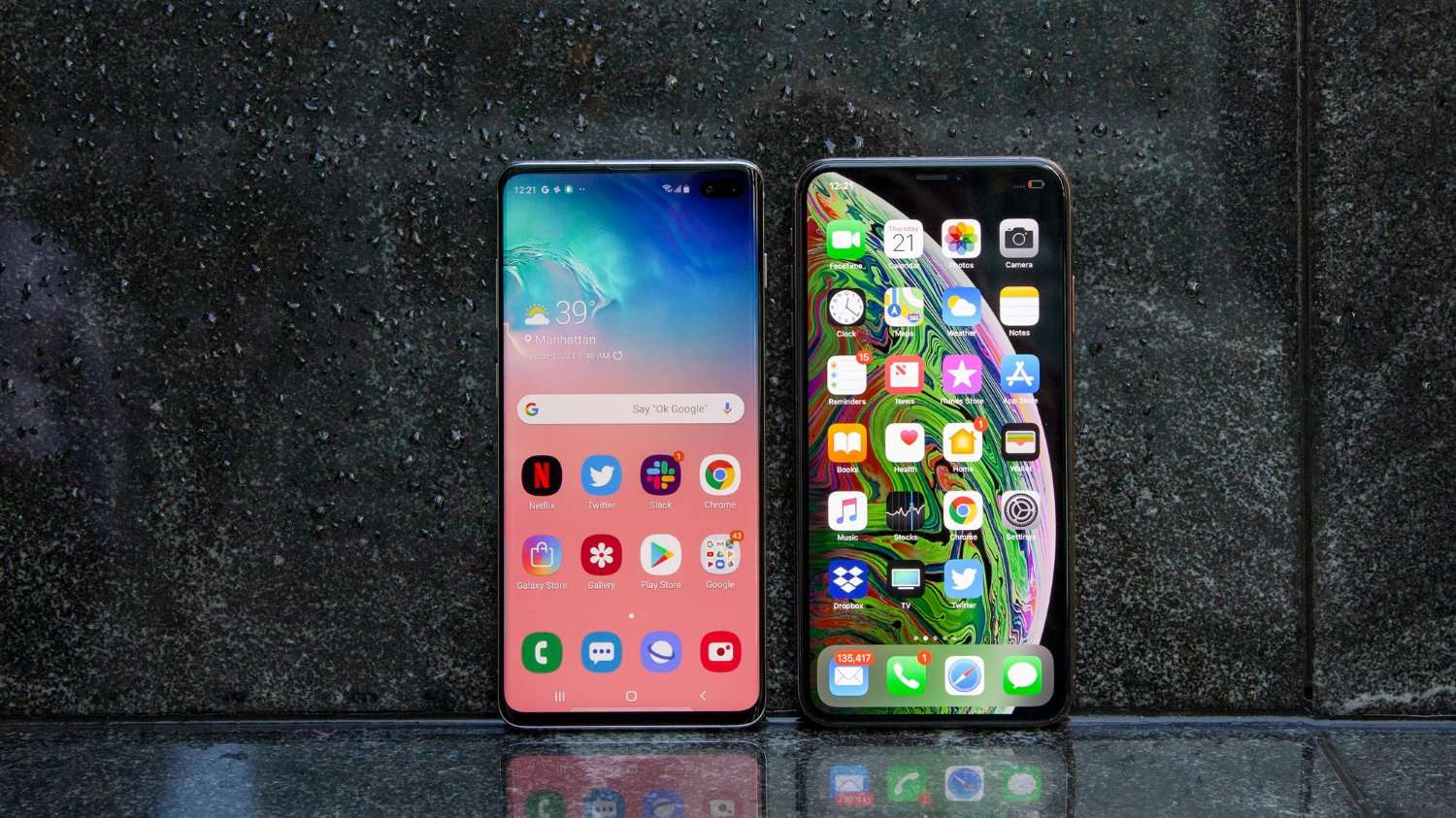 image for Galaxy S10 Plus vs. iPhone XS Max: Which $1,000 Phone Wins?